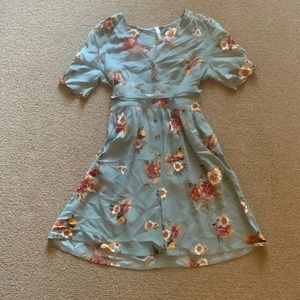 Floral Dress from Target Size Large